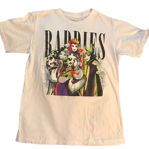 Disney Villians “Baddies” Graphic Tee Small